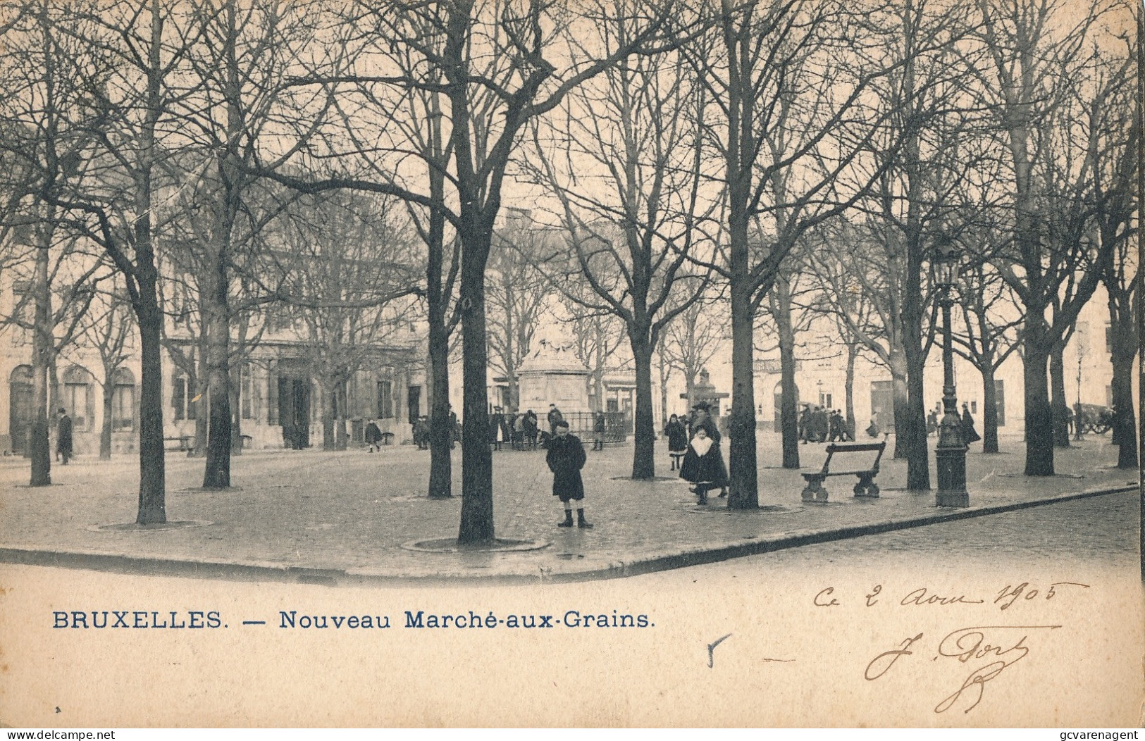 BRUXELLES     NOUVEAU MARCHE AUX GRAINS        ZIE AFBEELDINGEN