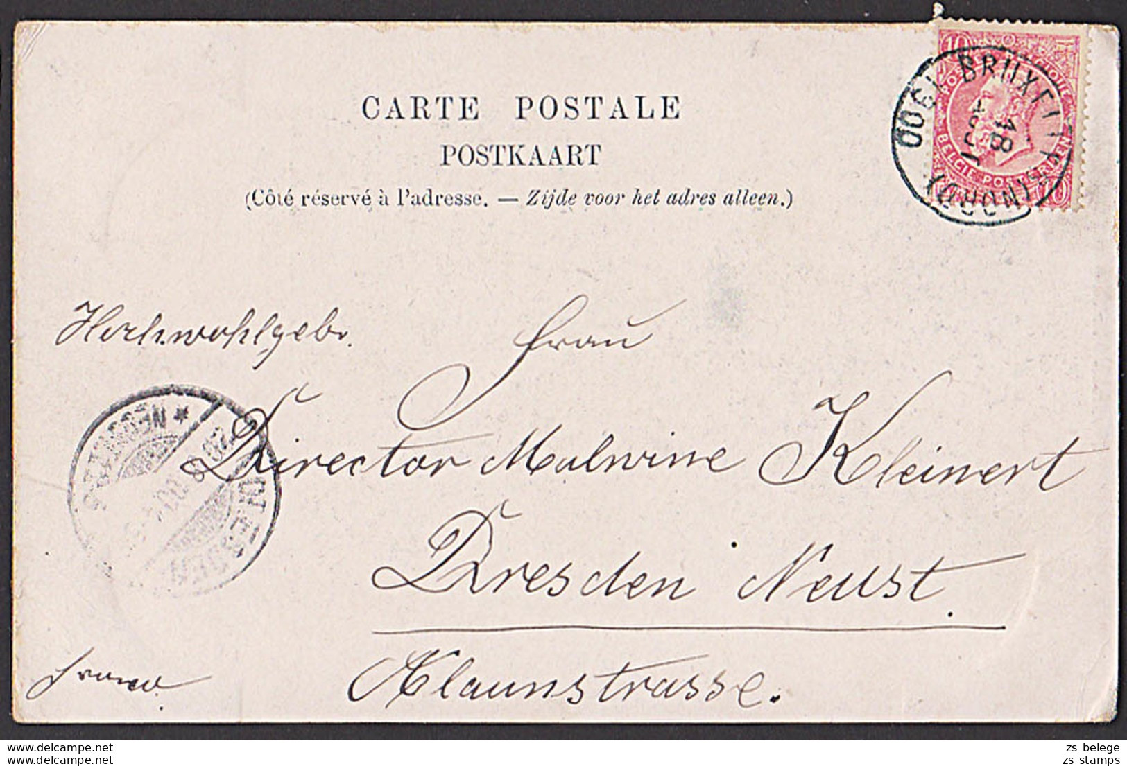 Bruxelles palais royal de laeke AK 1900