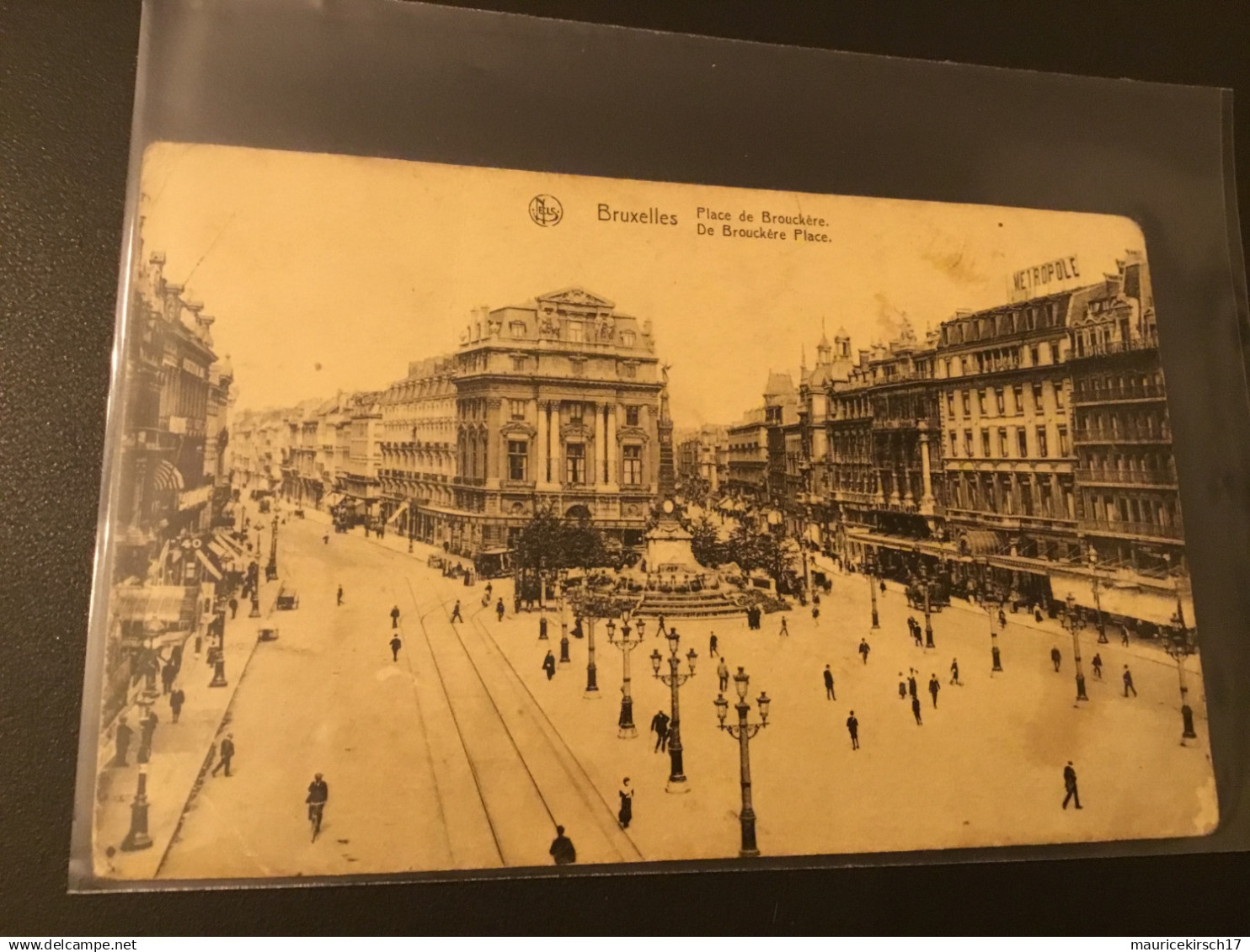 Bruxelles place brouckere 1920
