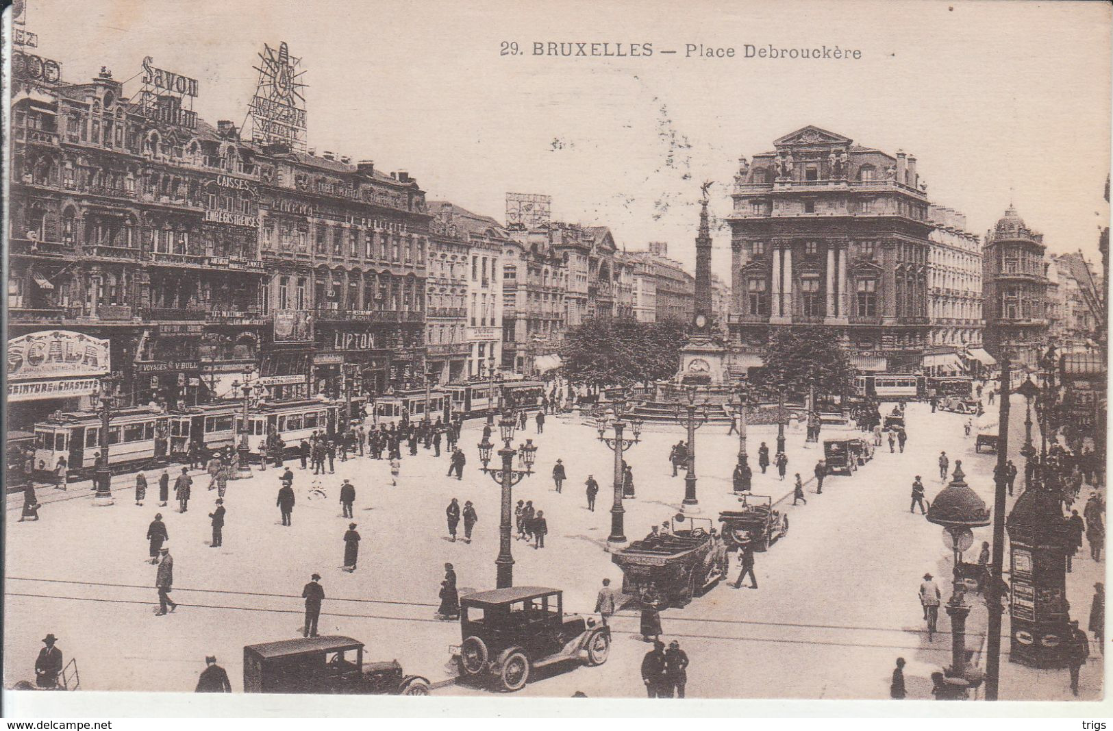 Bruxelles - Place Debrouckère
