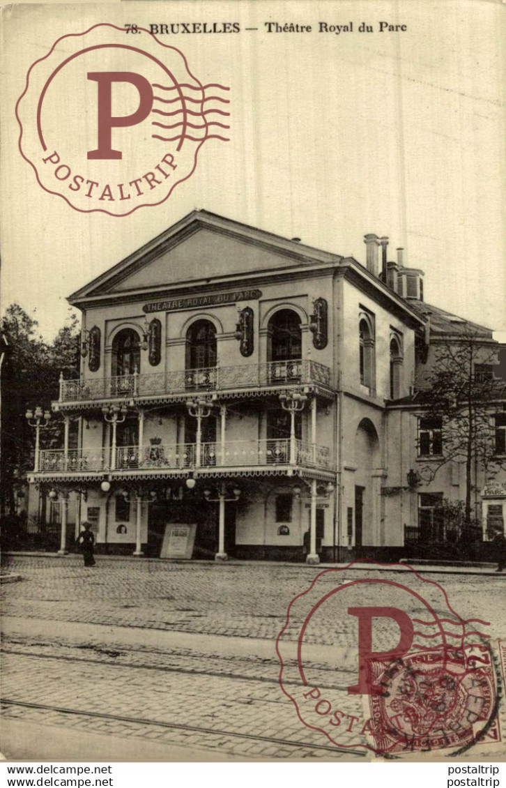 BRUXELLES THÉATRE ROYAL DU PARC    BELGICA BELGIQUE TEATRO THEATER  theatrecollection