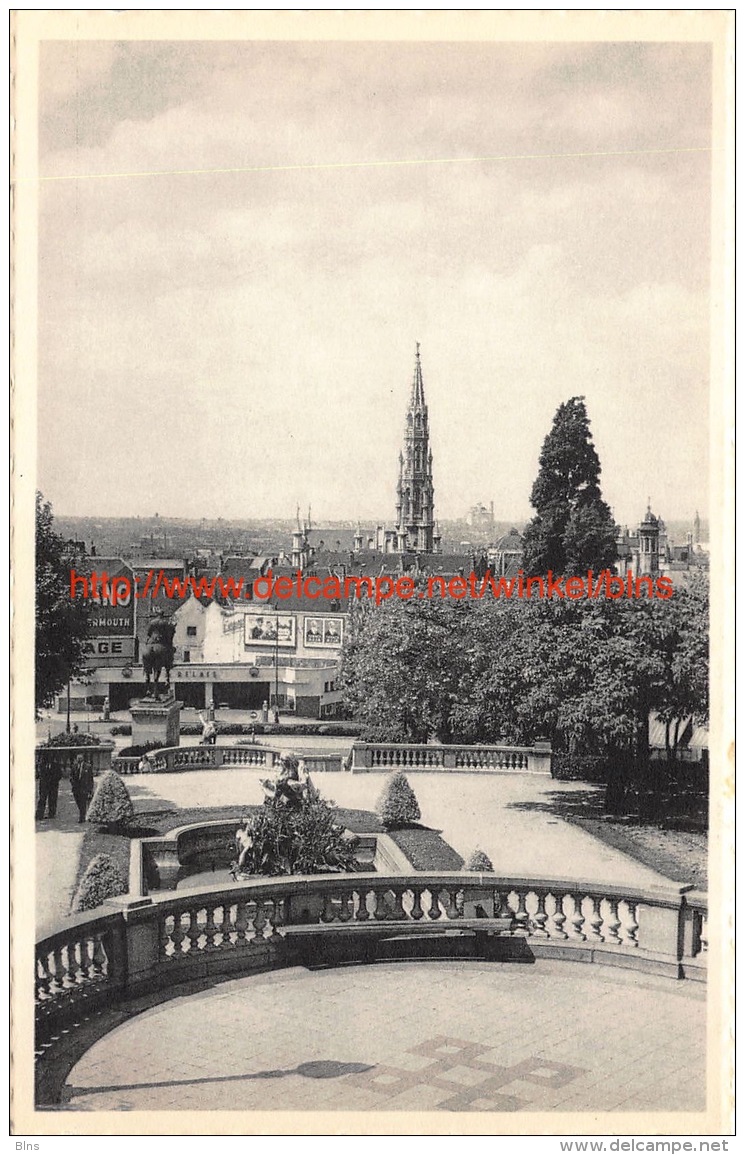 Bruxelles vue du Mont des Arts