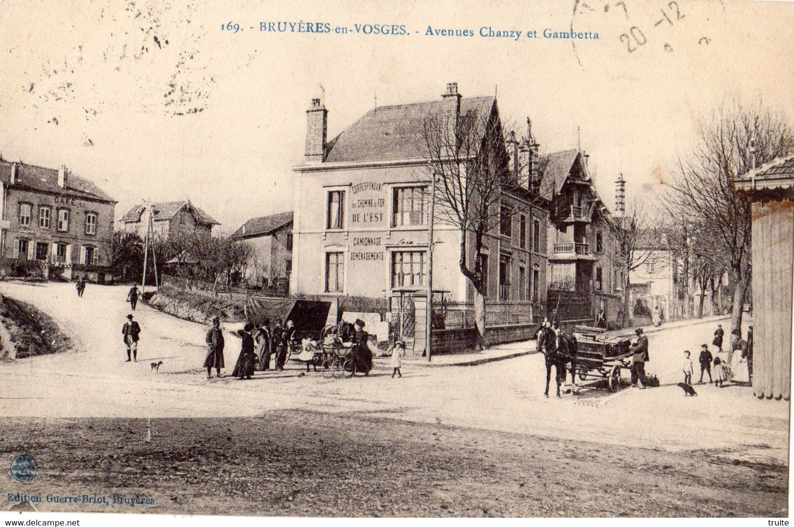 BRUYERES-EN-VOSGES AVENUE CHANZY ET GAMBETTA