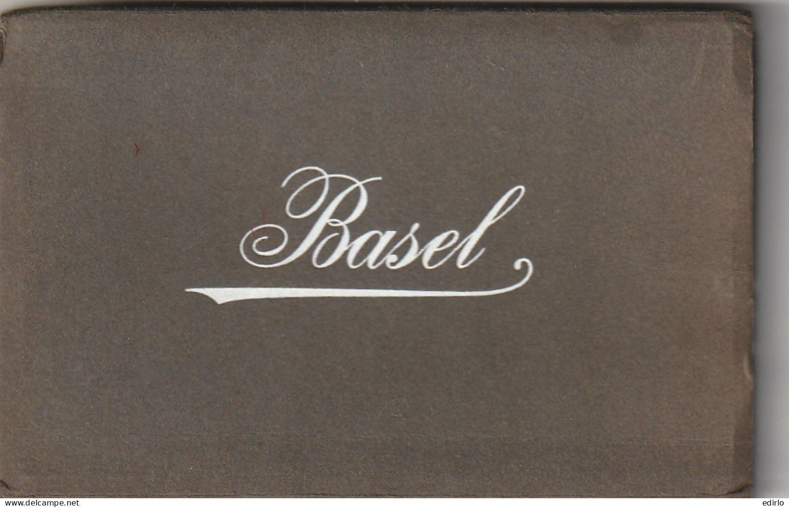 ***   BS *** BALE BASSEL  carnet complet TTB