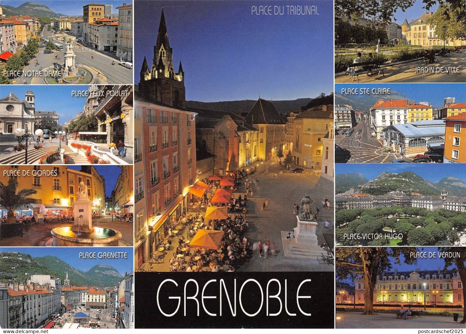 BT10203 Grenoble capitale des alpes les places de grenoble       France