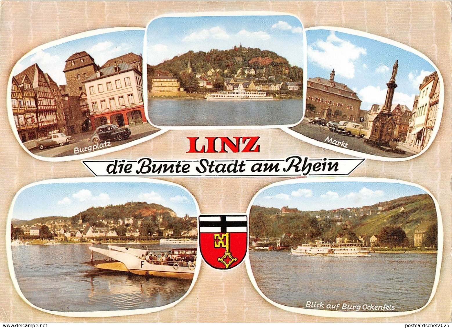 BT14360 Linz die butte stadt am rhein           Germany