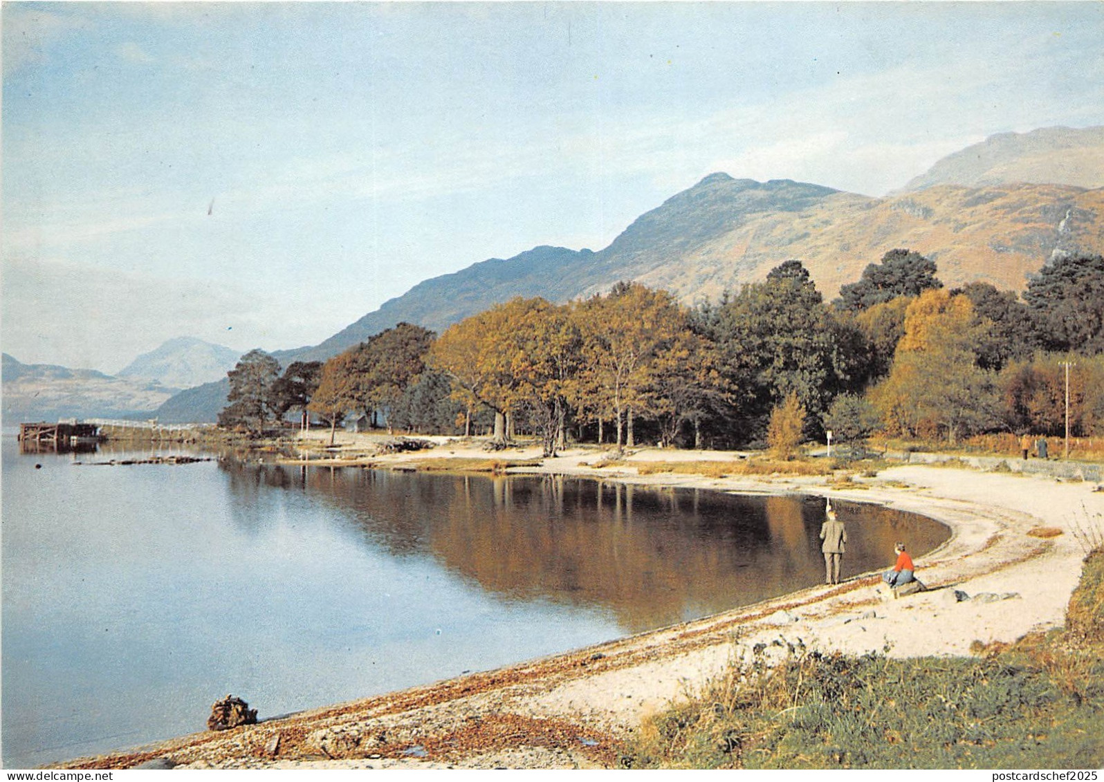 BT17763 loch lomond at rowardennan stirlingshire  scotland