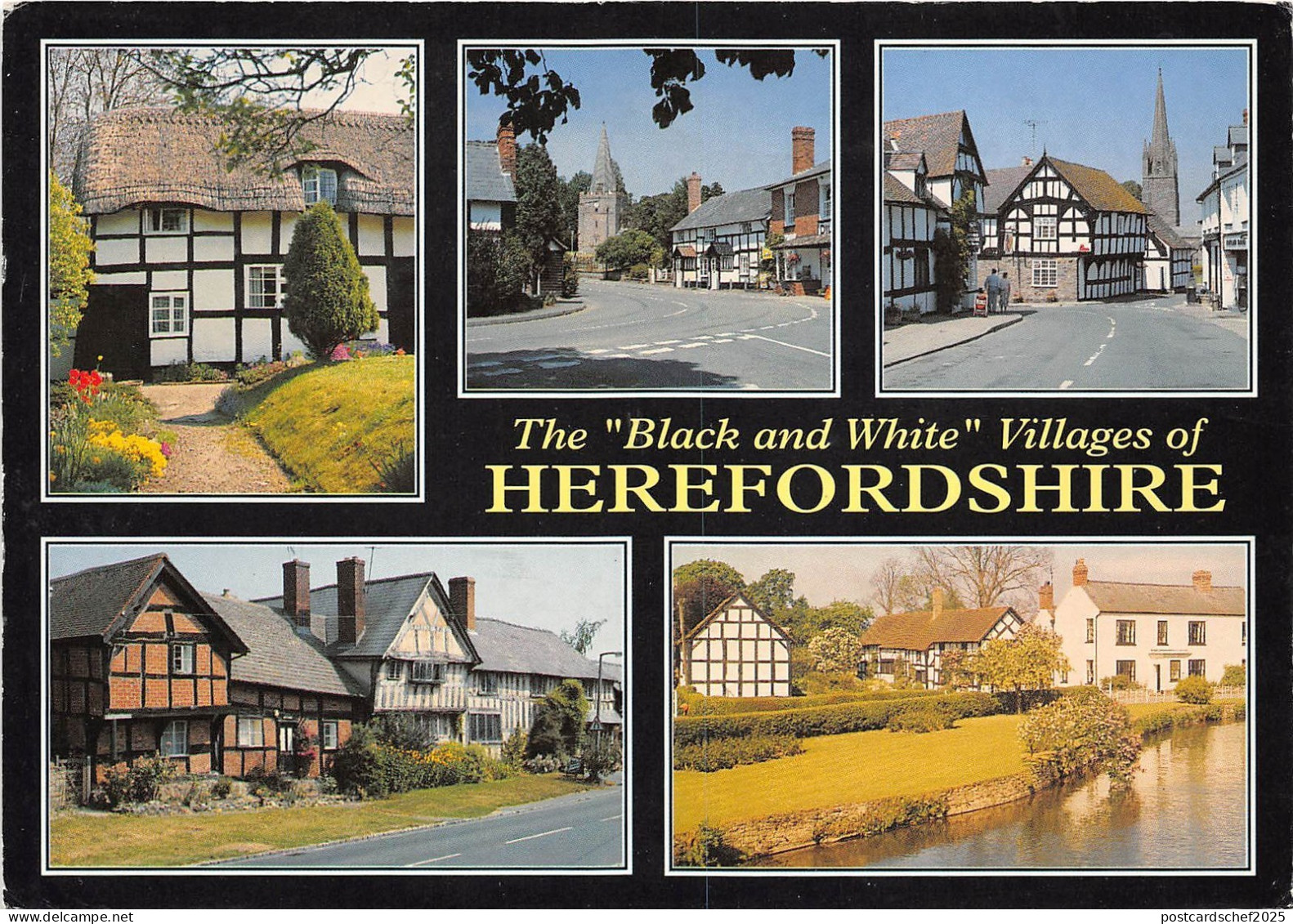 BT18332 the black and whithe villages of herefordshire    uk