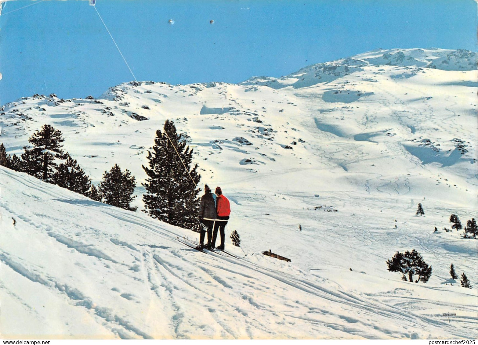 BT4483 Tulfes Tirol Kalte Kuchl lift ski Austria