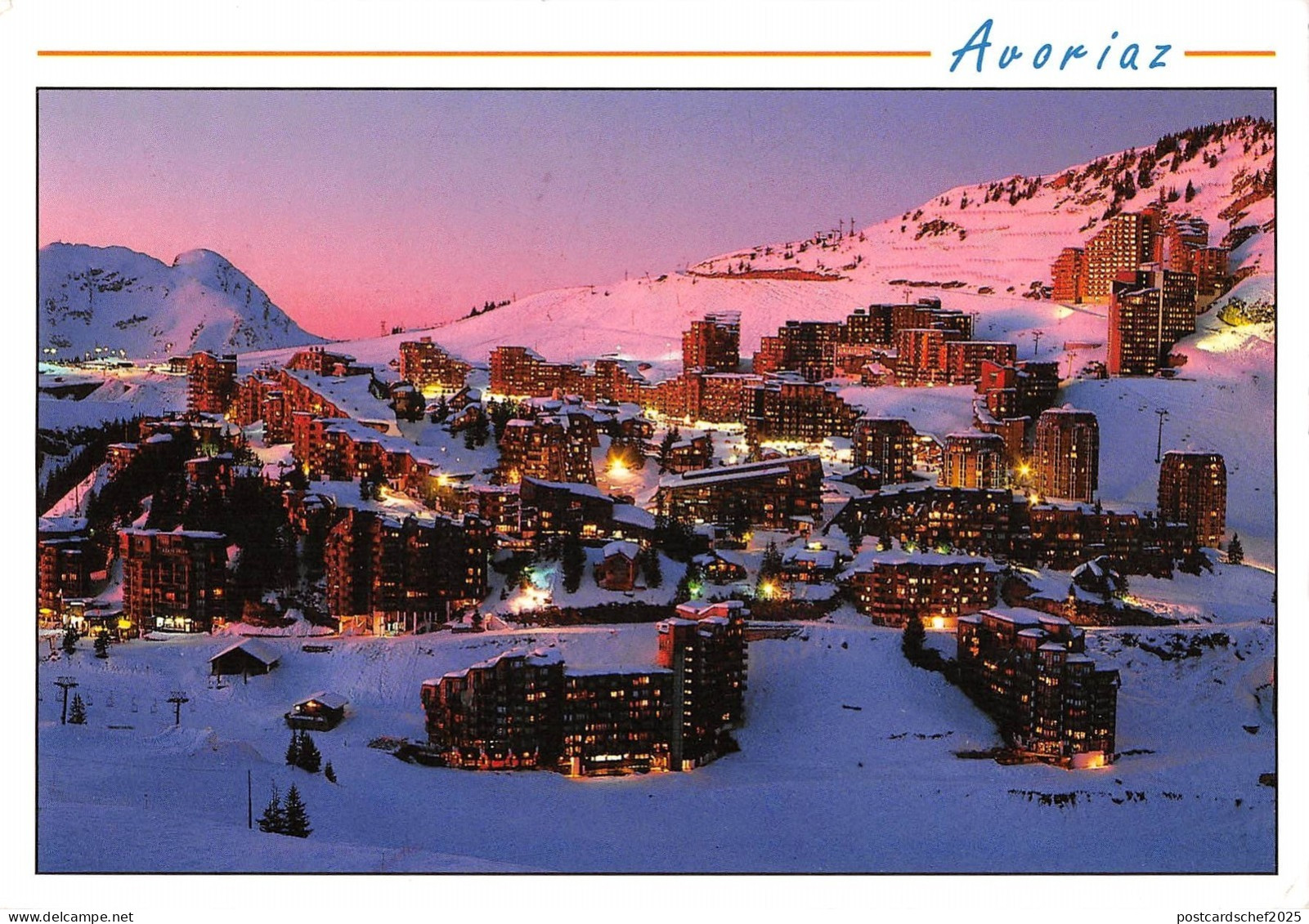 BT5524 Avoriaz la station by night    France