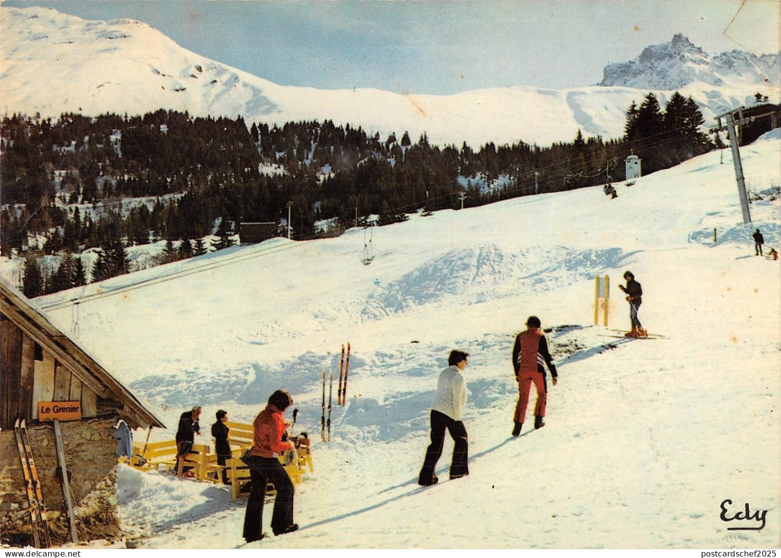 BT7758 Valmorel les avanchers ski        France