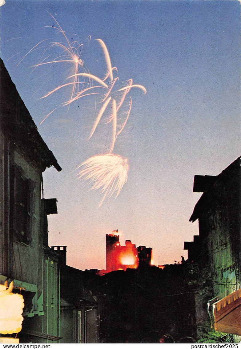 BT8004 Najac embrasemnt du chateau      France