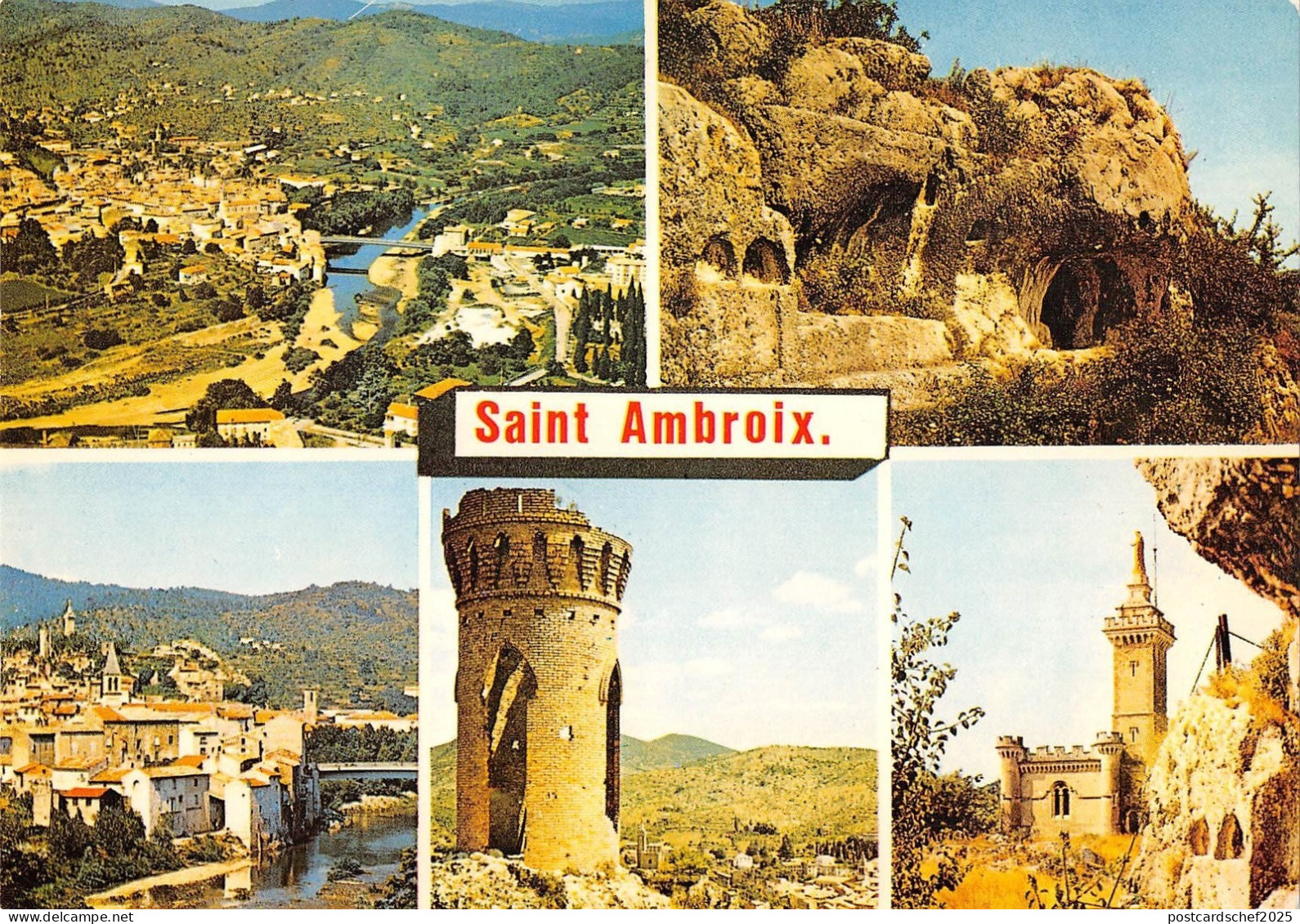 BT9494 Saint ambroix vue genrale         France