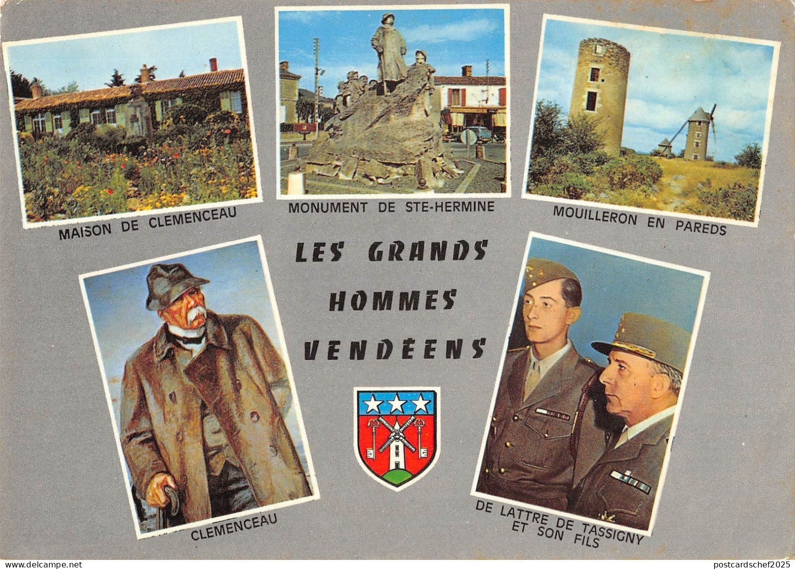 BT9539 Les Grands hommes Vendeens         France