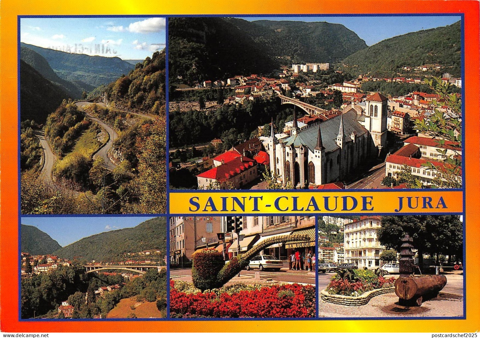 BT9709 Les lacets de septmoncel Jura          France