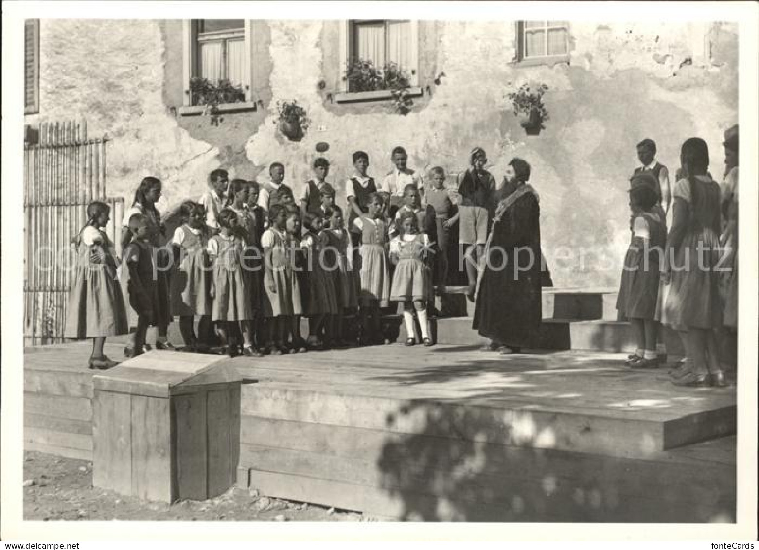 Bubikon Kreuzritter Spiel Auffuehrung 1936