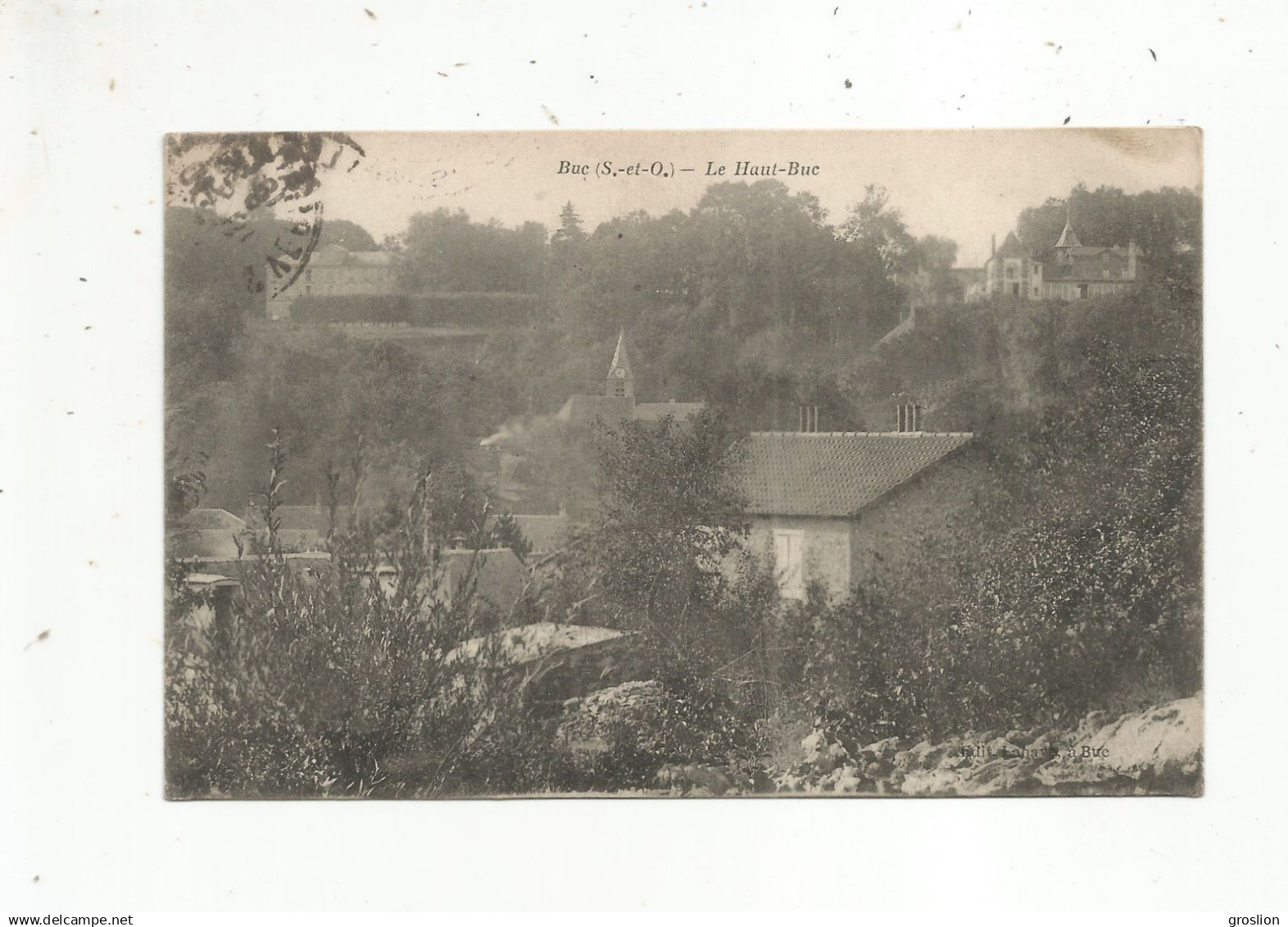 BUC (S ET O) LE HAUT BUC (EGLISE ET HABITATIONS) 1915