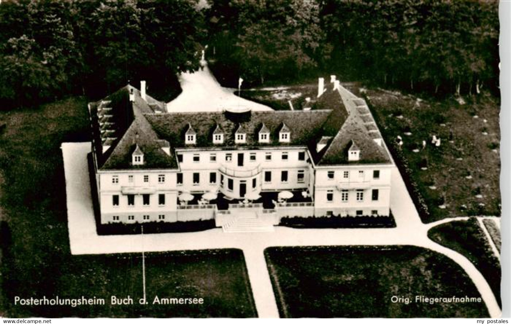 Buch Ammersee Posterholungsheim Buch Fliegeraufnahme