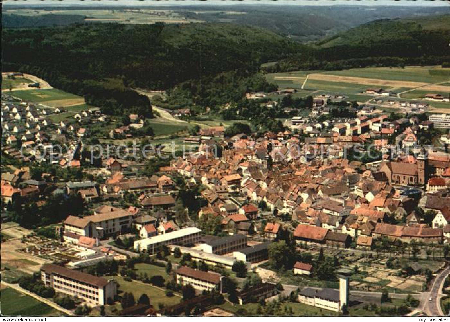 Buchen Odenwald Fliegeraufnahme
