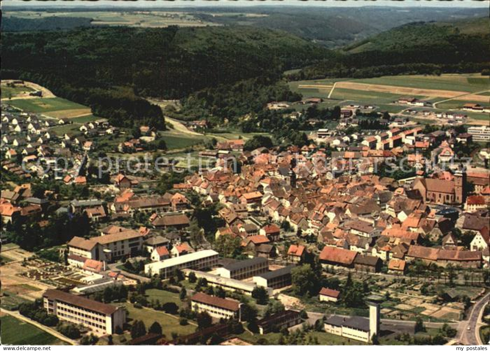 Buchen Odenwald Luftaufnahme