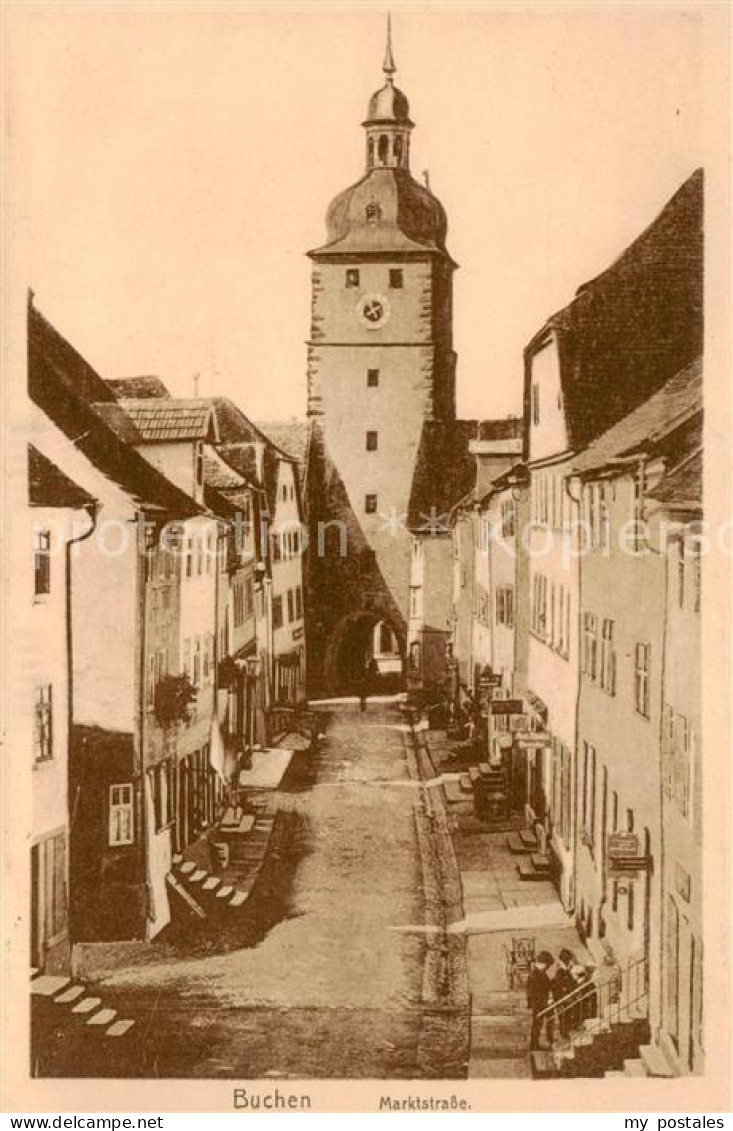 Buchen Odenwald Marktstrasse Stadttor