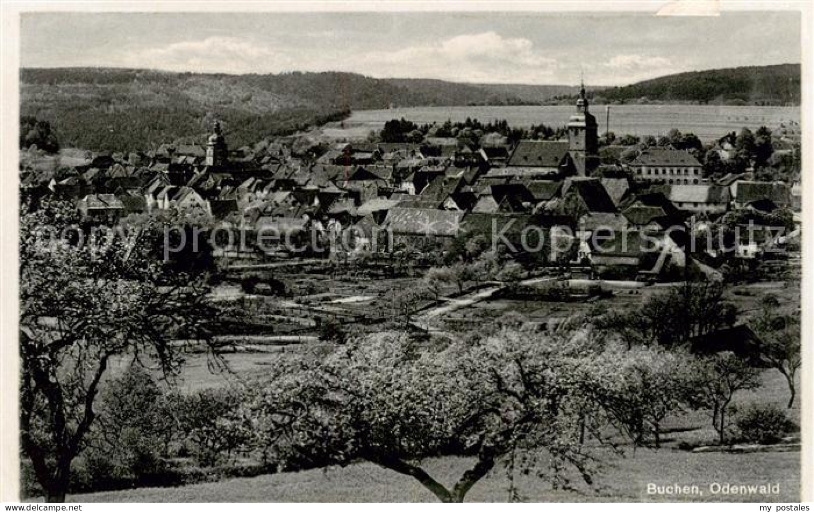 Buchen Odenwald Panorama