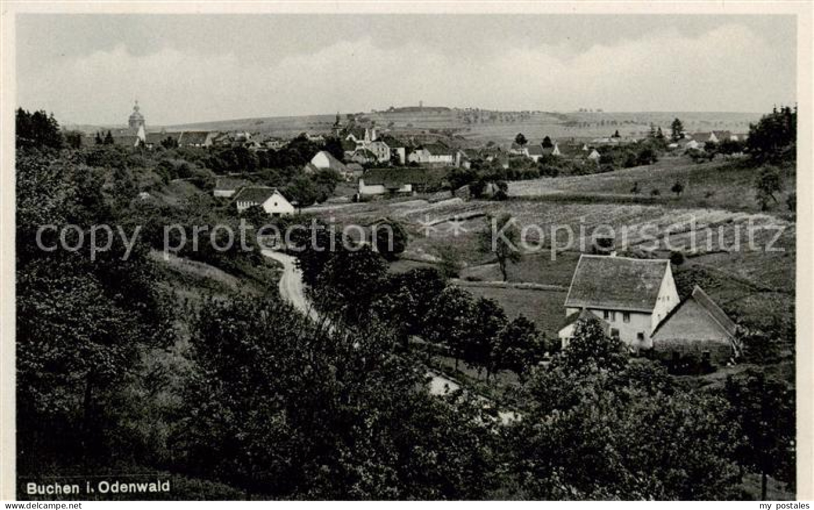 Buchen Odenwald Panorama