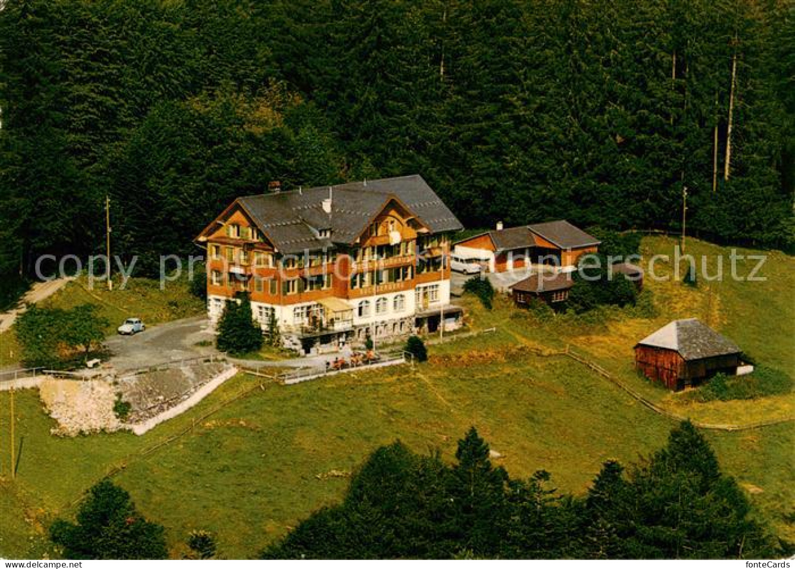 Buchs  Buchs-Werdenberg SG Ferienheim der Schule Schlieren Buchserberg Fliegerau