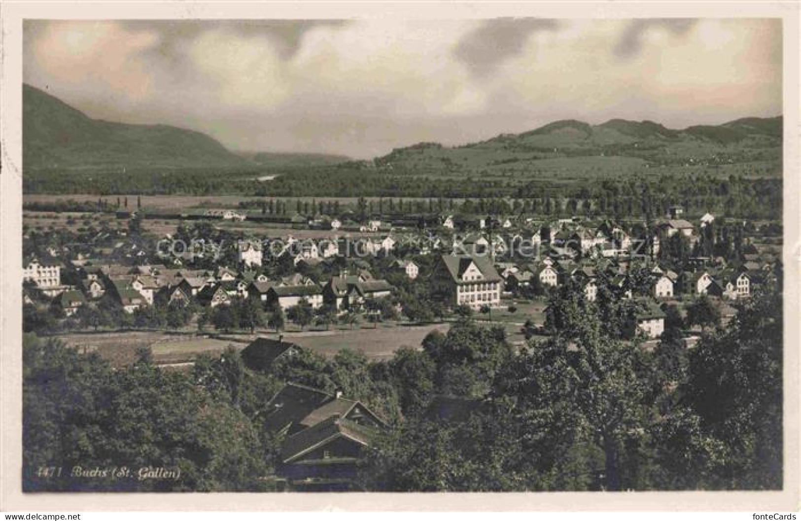 Buchs  Buchs-Werdenberg SG Panorama