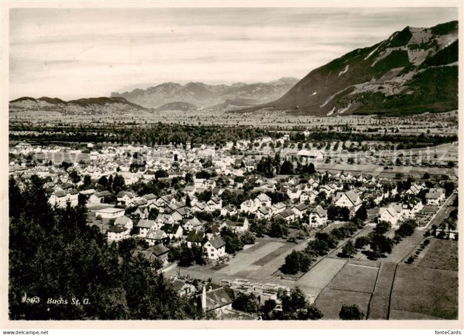 Buchs  Buchs-Werdenberg SG Panorama
