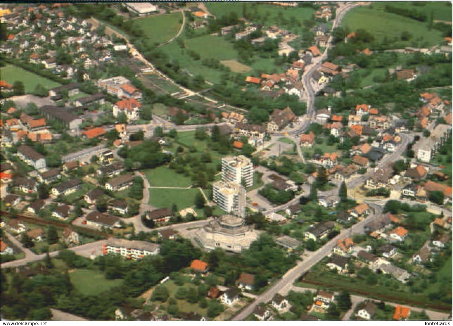 Buchs SG Buchs Fliegeraufnahme