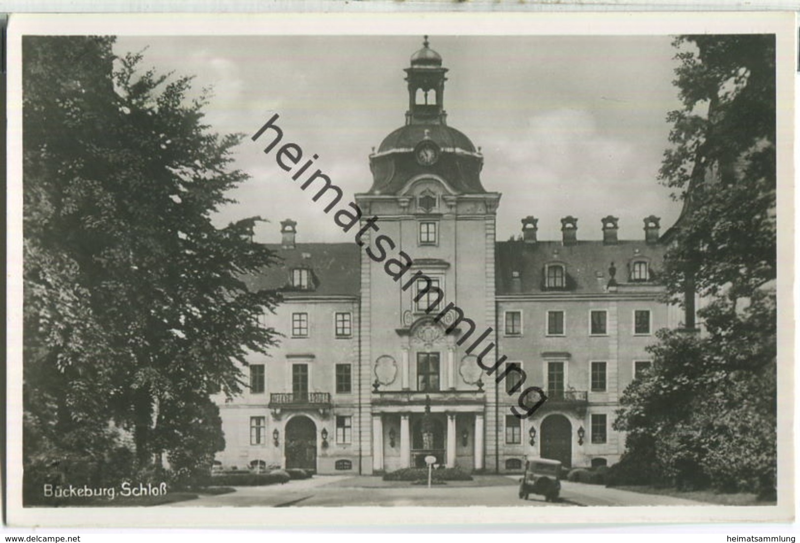 Bückeburg - Schloss - Foto-Ansichtskarte - Verlag Cramers Kunstanstalt Dortmund
