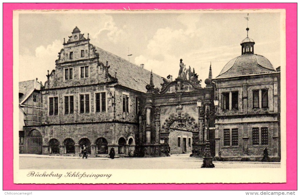 Bückeburg - Schlosseingang - Animée - CRAMERS KUNSTANSTALT