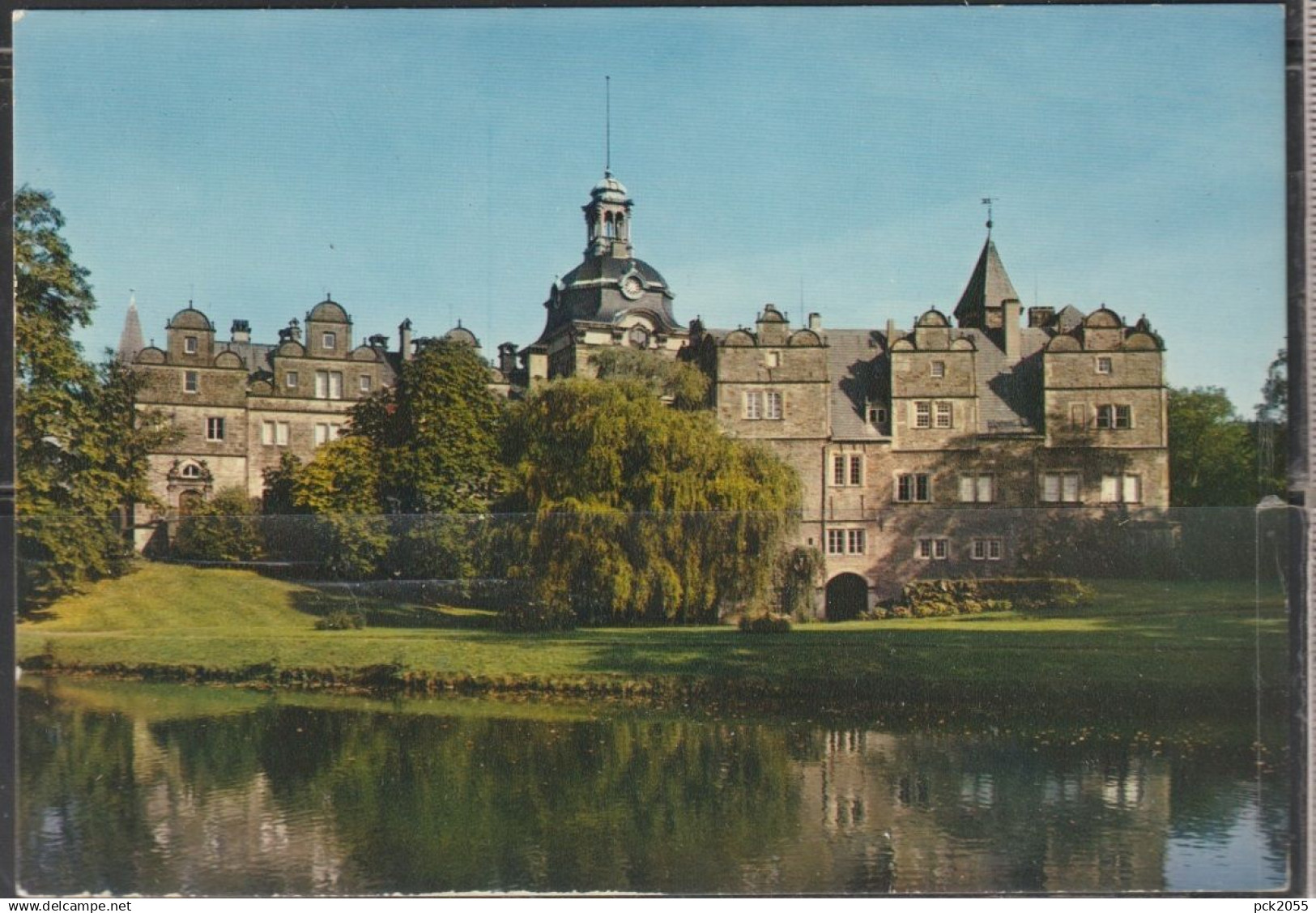 BÜCKEBURG - Westansicht des Schlosses - nicht gelaufen (AK 6679)