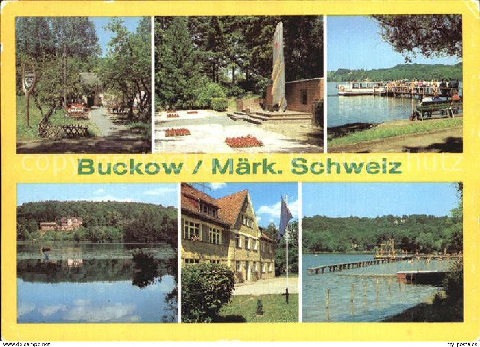 Buckow Maerkische Schweiz Sowjetisches Ehrenmal Jugendherberge Kuba Schermuetzel