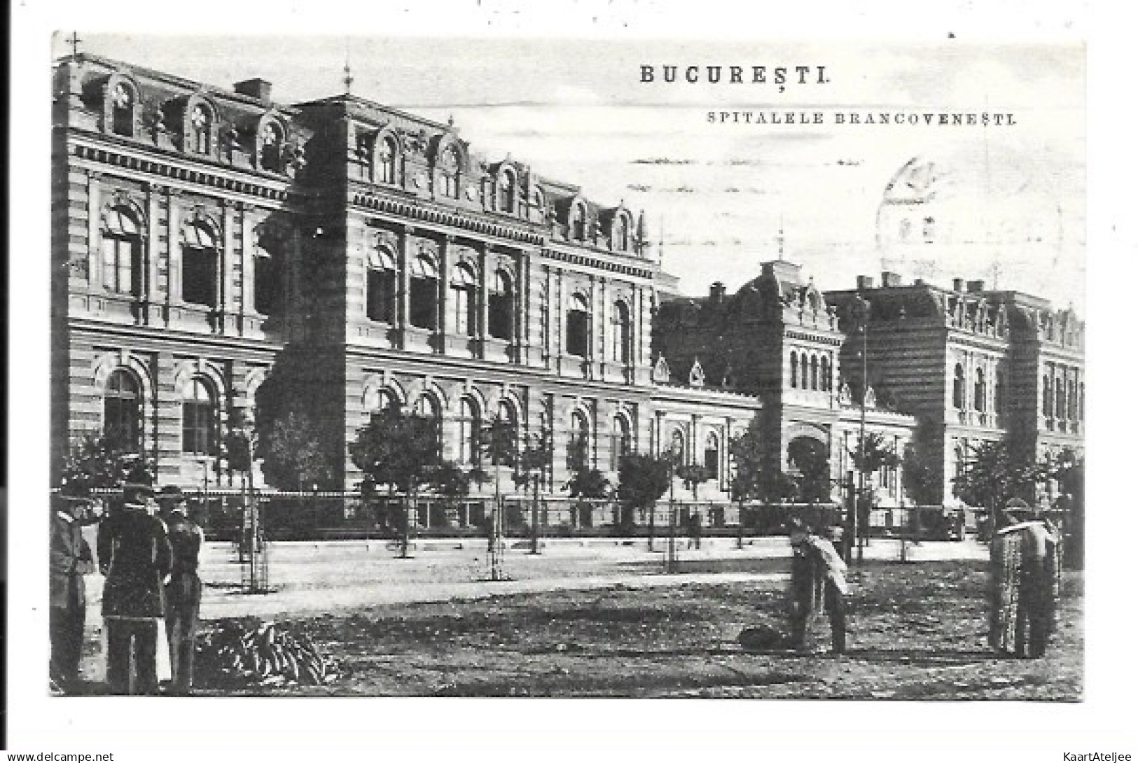 Bucuresci - Spitalele Brancovenestli.