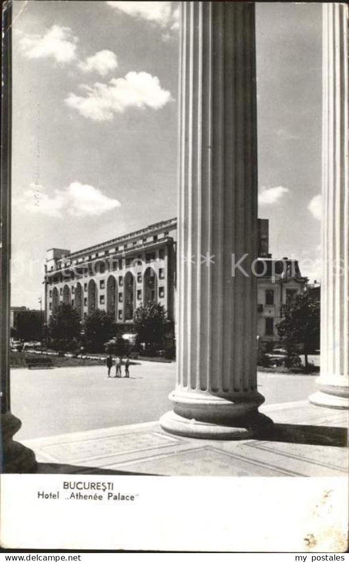 Bucuresti Bukarest Bucaresti RO Hotel Athene Palace