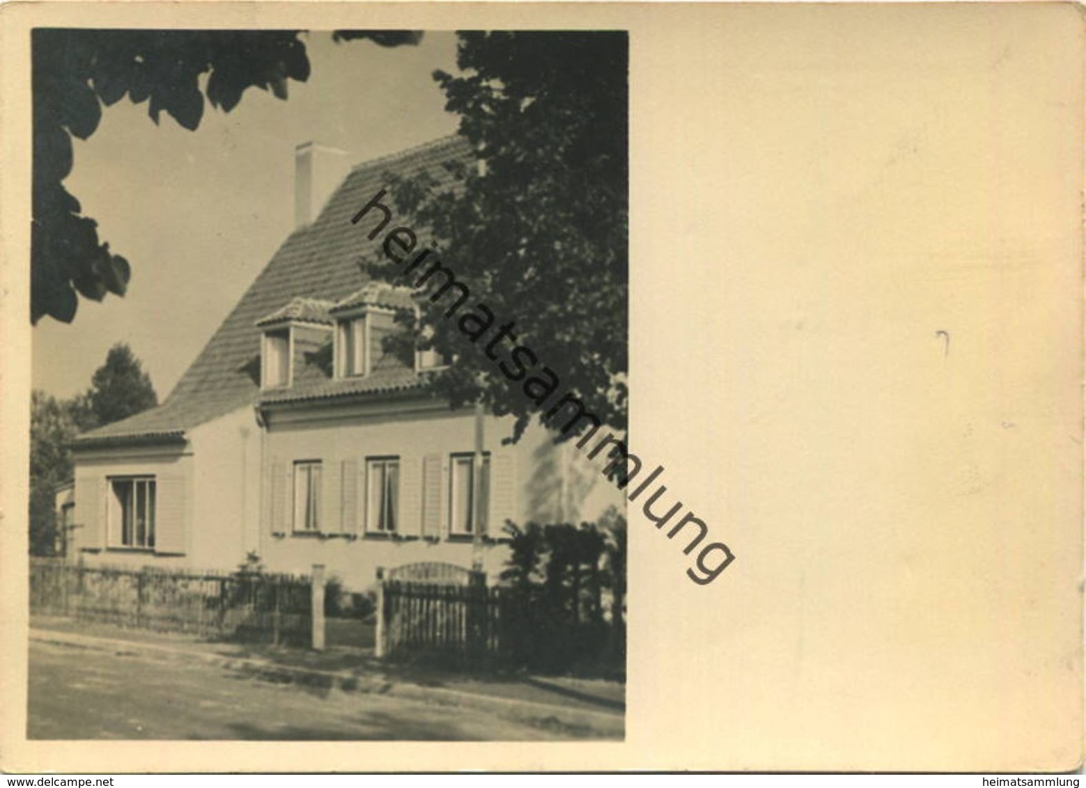 Büderich-Meererbusch - Birkenweg 7 - Foto-AK Grossformat