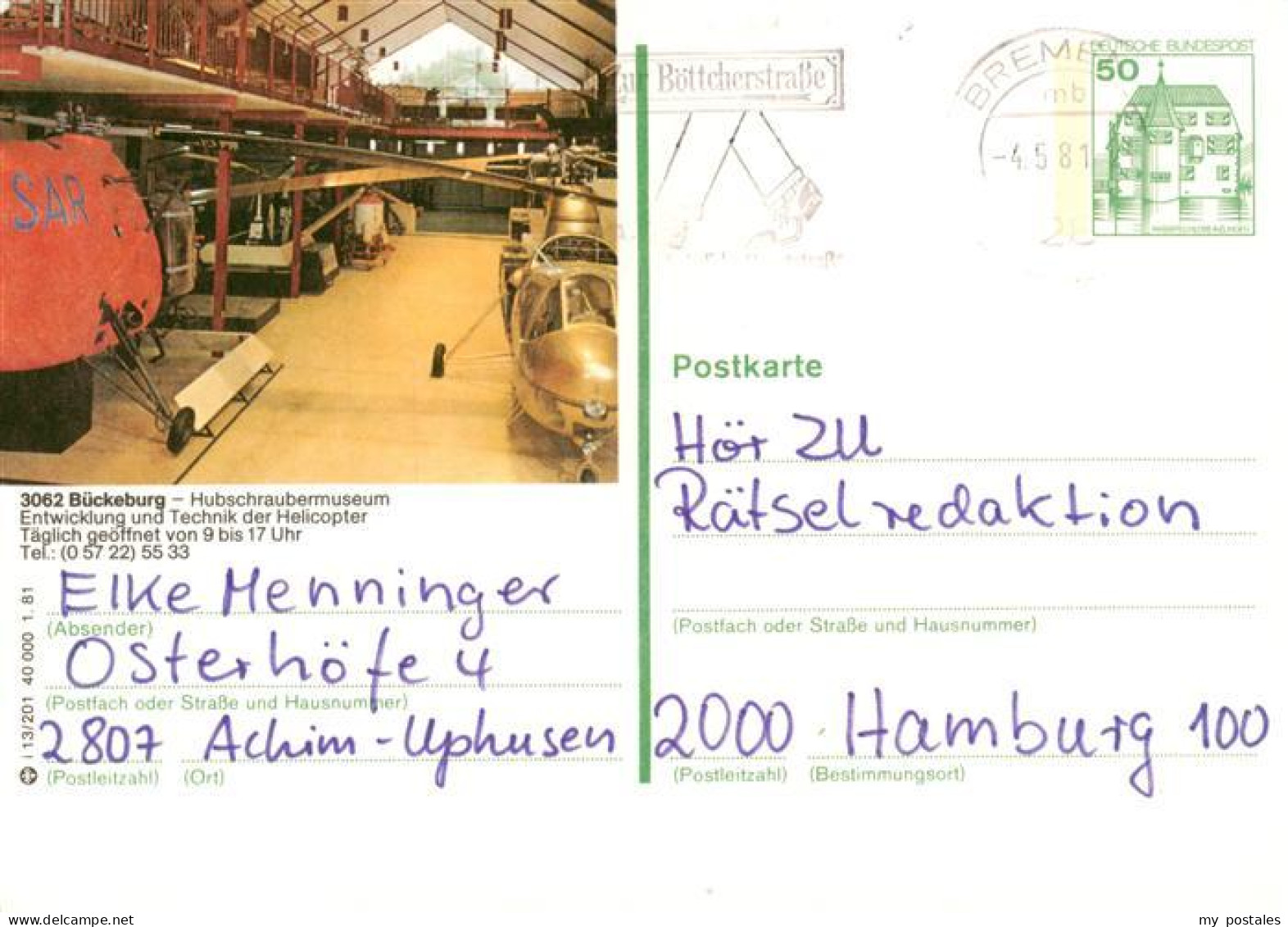 Bueckeburg Hubschraubermuseum
