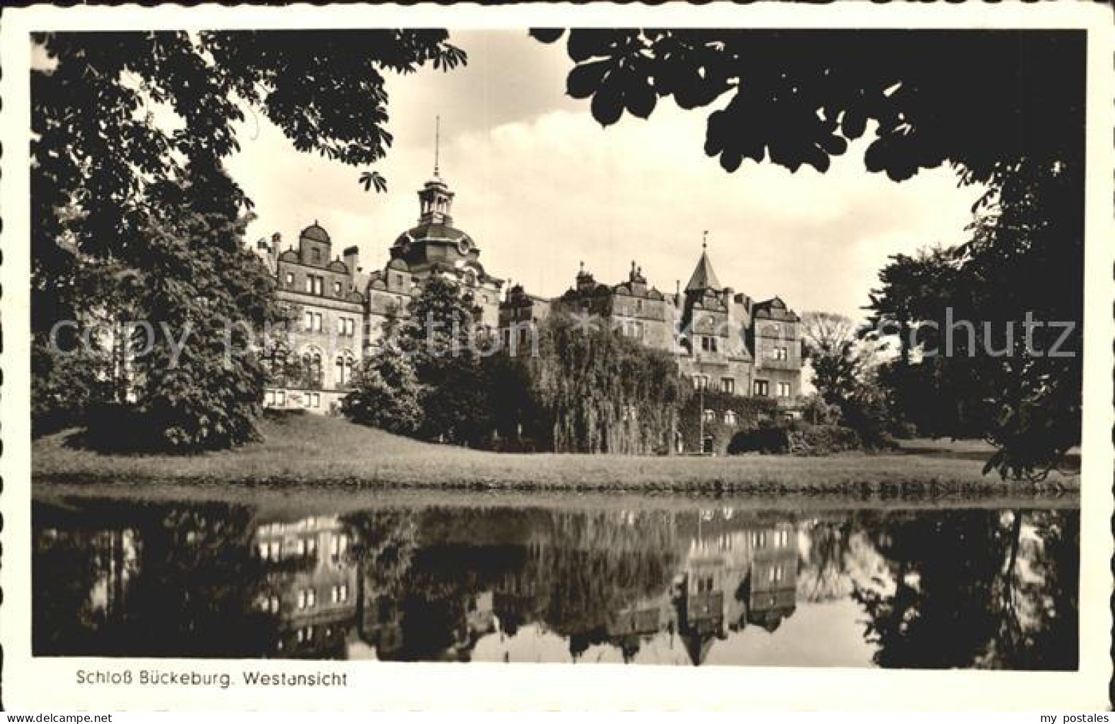 Bueckeburg Schloss Bueckeburg Westansicht