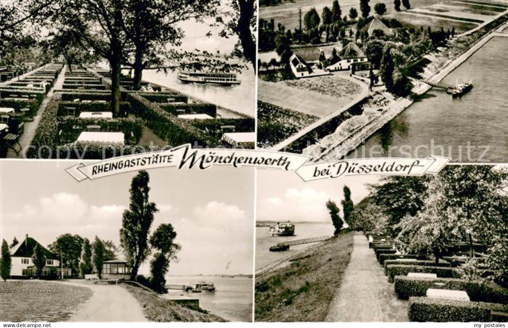 Buederich Duesseldorf Gartenrestaurant Moenchenwerth Gartenrestaurant Moenchenwe