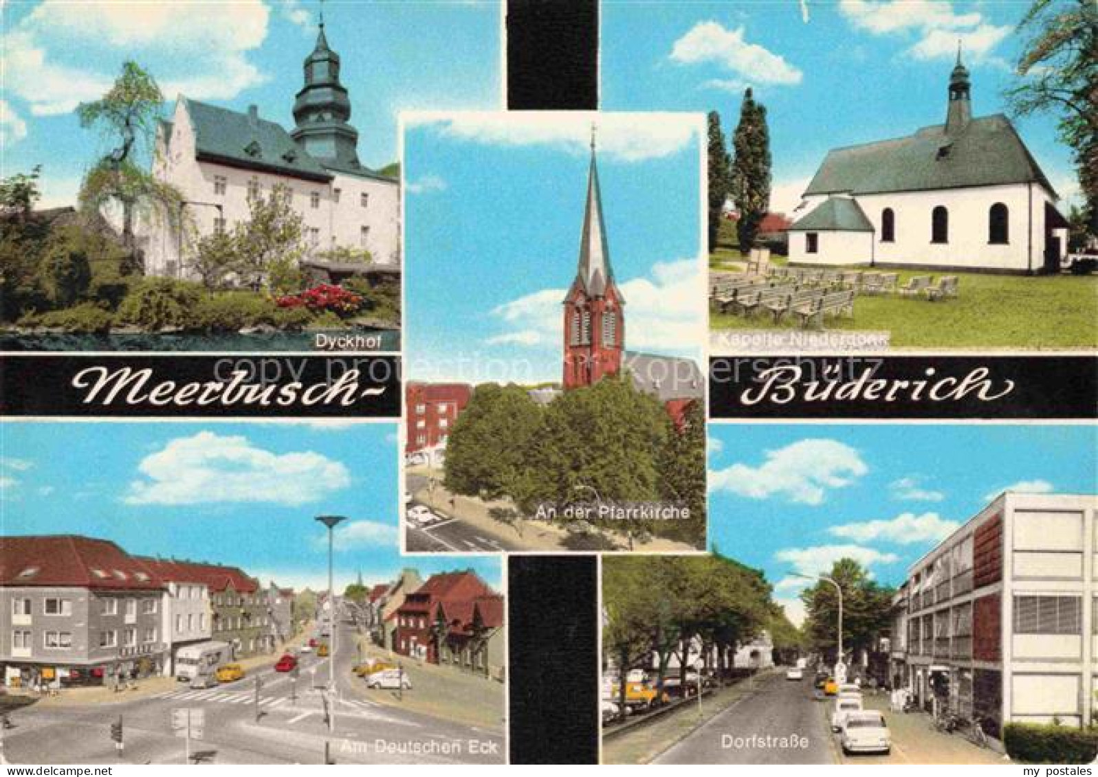 Buederich Meerbusch NRW Dyckhof Pfarrkirche Kapelle Deutsches Eck Dorfstrasse