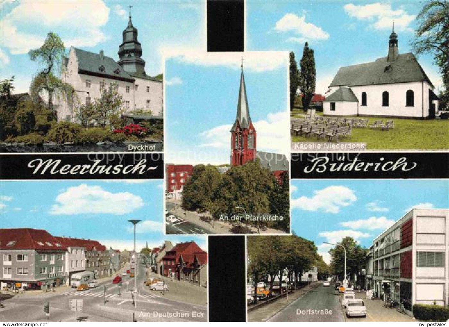 Buederich Meerbusch NRW Dyckhof Pfarrkirche Kapelle Niederdonk Am Deutschen Eck