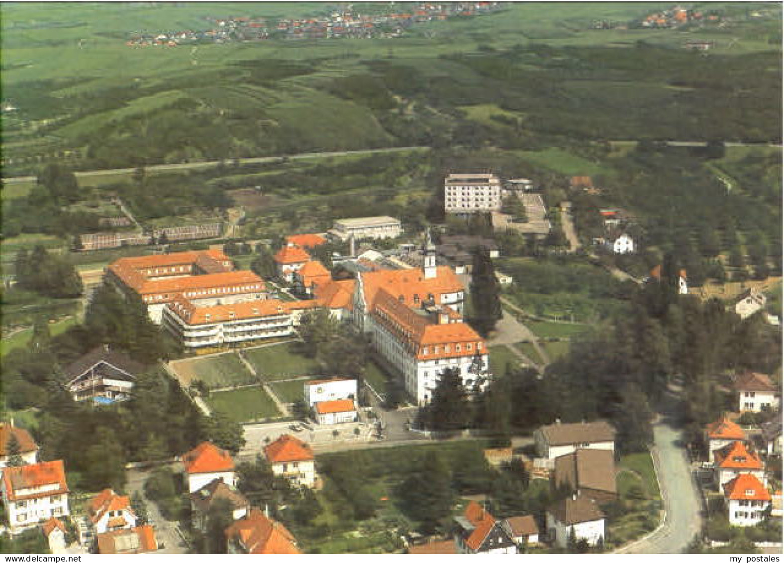 Buehl Baden Buehl Kloster Maria Hilf Fliegeraufnahme  o 1991