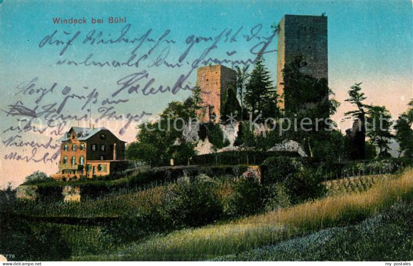 Buehl Baden Burgruine Windeck