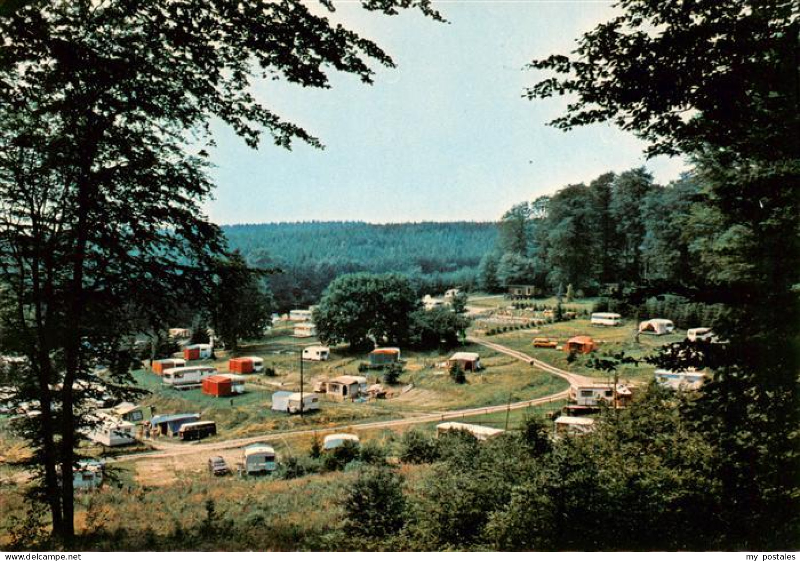 Buellingen Belgie Campingplatz