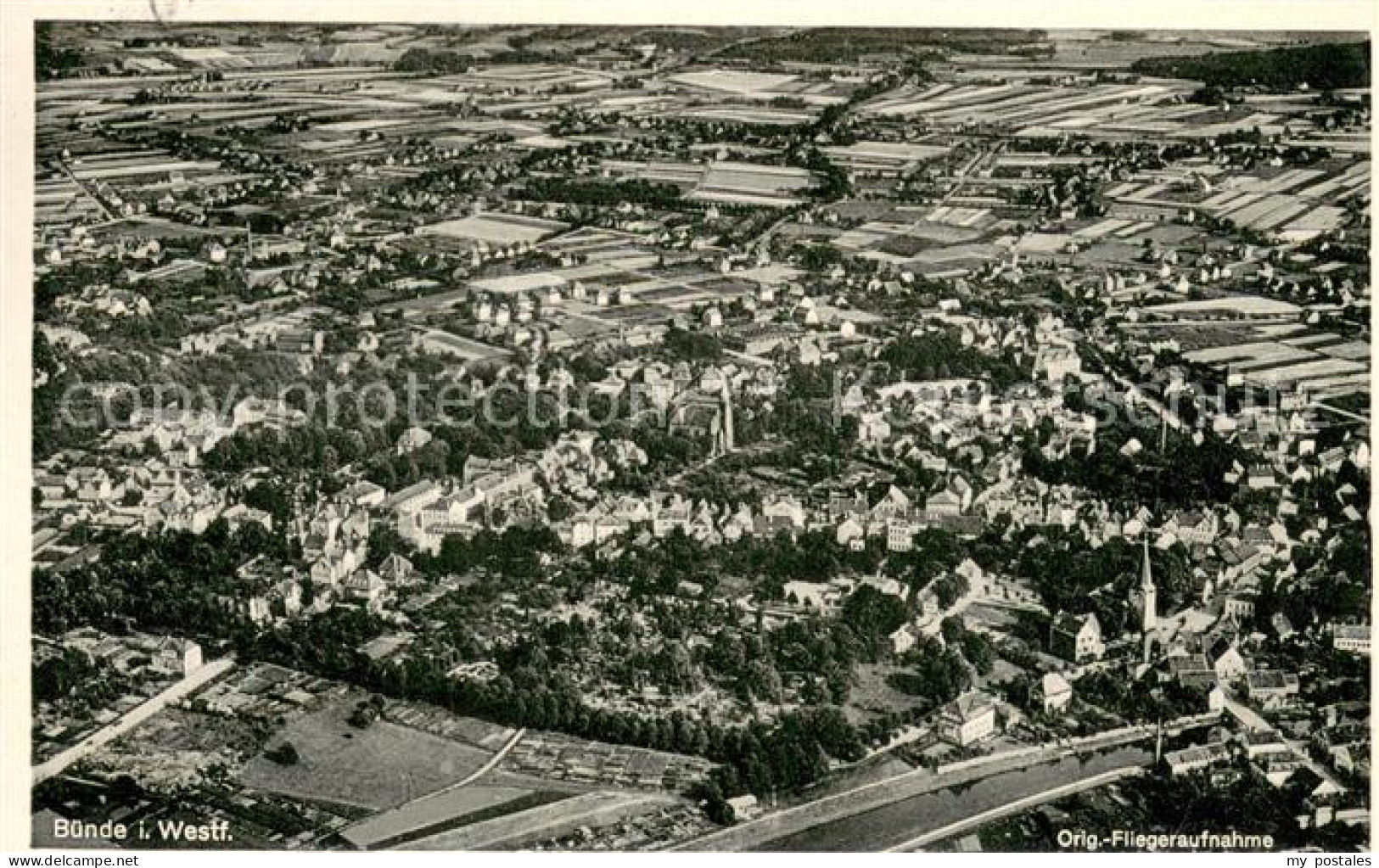Buende Westfalen Fliegeraufnahme