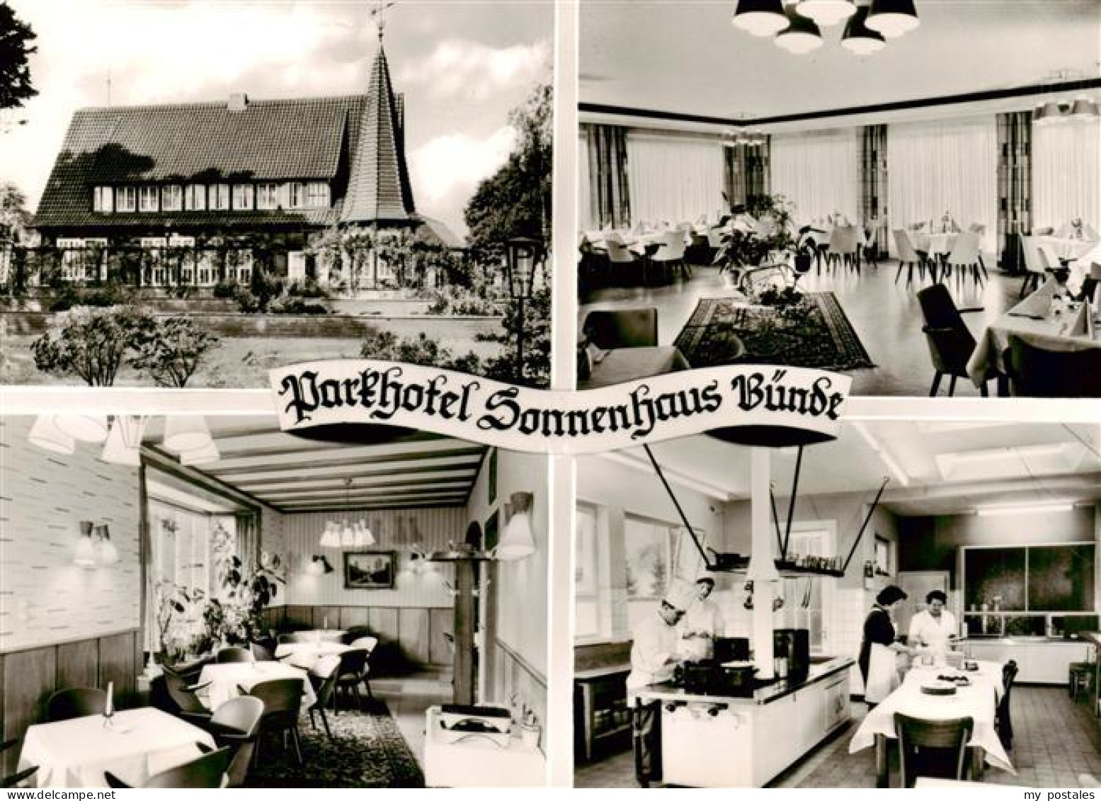 Buende  Westfalen Parkhotel Sonnenhaus Gastraeume Kueche
