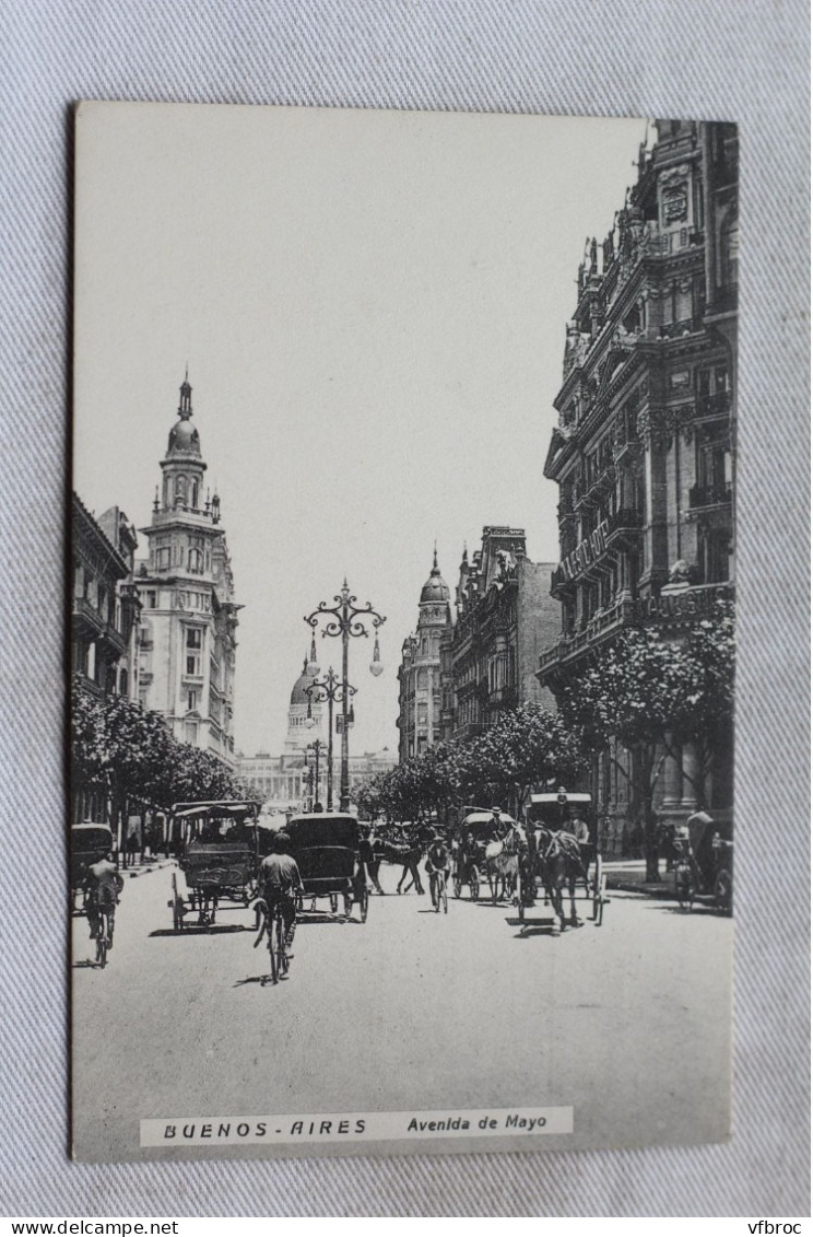 Buenos Aires, avenida de Mayo, Argentine