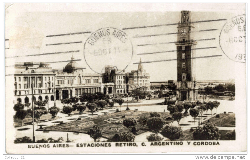 BUENOS AIRES ... ESTACIONES RETIRO ... ARGENTINO Y CORDOBA